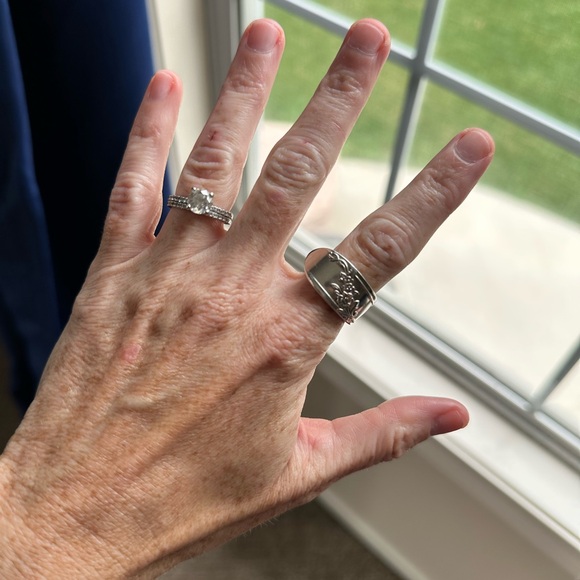 Handmade Spoon Ring - Picture 10 of 14